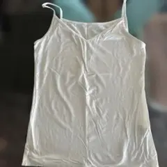 【美品】UNIQLO AIRism キャミソール M ホワイト