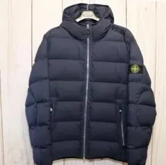 Stone Island フード付きダウンジャケット ネイビー24aw値引き不可