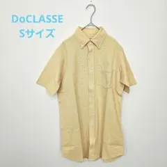 DoCLASSE ドゥクラッセ 半袖 ドレスポロシャツ レモンイエロー Sのサムネイル