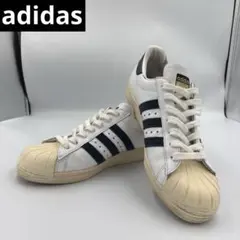 adidas SUPERSTAR 034274 ホワイト ネイビー 25cm - メルカリ