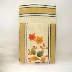 帯リメイクポシェット:紅葉