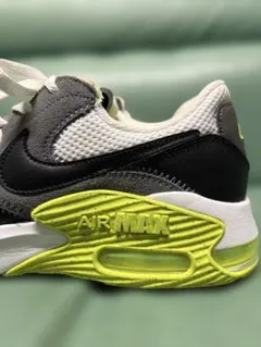 NIKE AIR MAX スニーカー グレー/ブラック/イエロー 26.5