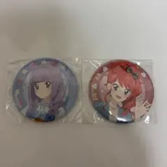 アイカツ Link Ribbon トレーディング缶バッジ 氷上スミレ 紅林珠璃