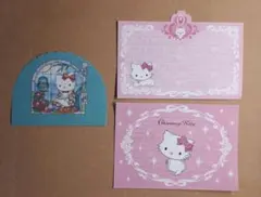 ハローキティ　チャーミーキティ　ダイカットメモ　平成レトロ　2002年2006年