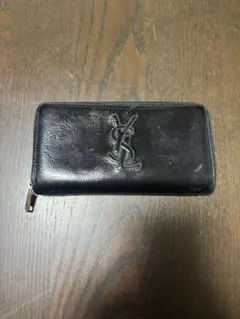 YSL ブラック キルティング 長財布 - メルカリ