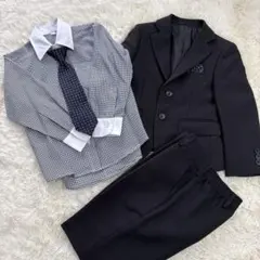 【未使用級】オリバーハウス フォーマルスーツ 110 男の子 卒園式 入学式