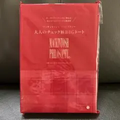 LEE 付録 チェック柄トートバッグ マッキントッシュフィロソフィー