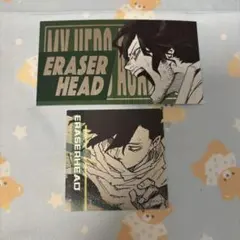 相澤消太 ヒロアカ　原画展　スクエアステッカー　キャラクターズコレクションカード