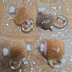 骨付き肉 マスコットキーチェーン 4種セット新品未使用品です。