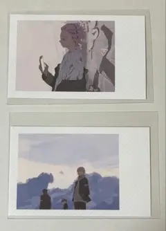 WIND BREAKER 2枚セット カード エンディング チェキ風 梶蓮 桐生