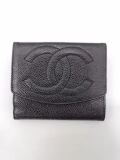 CHANEL シャネル キャビアスキン 二つ折り財布のサムネイル