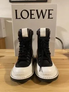 LOEWE コンバットブーツ　ハイカット　36のサムネイル