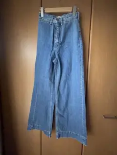 デニムワイドパンツ AZUL BY MOUSSY