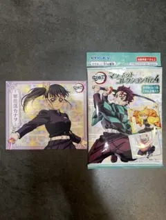 【鬼滅の刃】マグネットコレクションガム４－栗花落カナヲ－