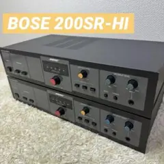 【2台まとめ売り】BOSE 200SR-HI 業務用ミキサーアンプ 動作品 希少のサムネイル