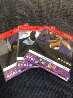 エヴァンゲリオン ちりめん風 風呂敷 全3種セット