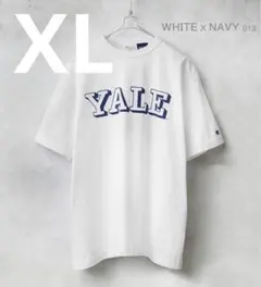 【新品】Champion T-1011 カレッジプリントtシャツ YALE ロゴ