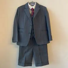 キッズフォーマル スーツ チェック 千鳥格子 入園式 卒園式 入学式120