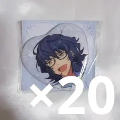 あんスタ 青葉つむぎ 中国 韓国 3周年 誓約ハート缶バッジ ハート缶