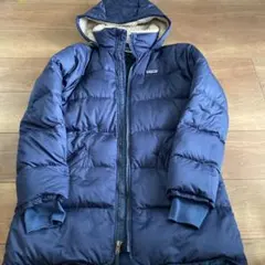 patagonia フード付きダウンジャケット XL ネイビー