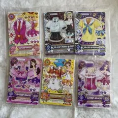 【全6種セット】オリジナルアイカツ！ カード（セブンイレブン）