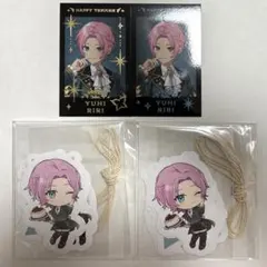 にじさんじ ハピトリ 夕陽リリ チェキ風カード 特典クリスマスガーランド