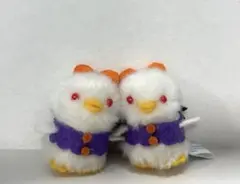 ぴよりーな　ひよこのおかげ　ハロウィン　白の子2匹