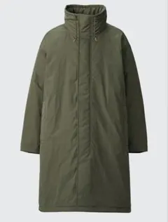 UNIQLO:C フーデッドコート オリーブ