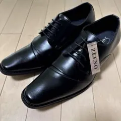 ZEENO ビジネスシューズ ブラック 25.0cm