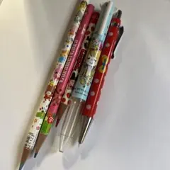 平成レトロ　シャーペン ボールペン本体 鉛筆 色鉛筆 まとめ売り