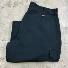 Dickies　カーゴパンツ　W741662　W38 L29　ネイビー　古着のサムネイル