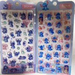 ２４時間以内発送【海外公式】日本未発売　スティッチ　ディズニー　3Dシール