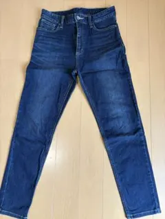 スキニーデニム ダークブルー