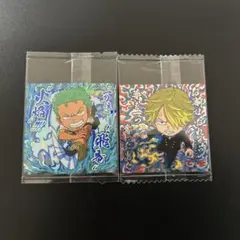 LOG12 ゾロ&サンジSGRまとめ売り【ワンピースシールウエハース】