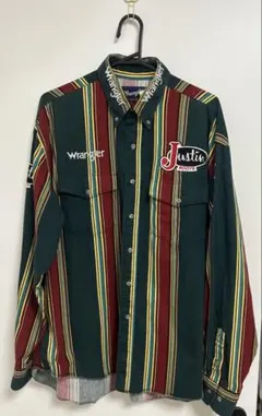 Wrangler ラングラー ツイルシャツ Justin BOOTSコラボモデル