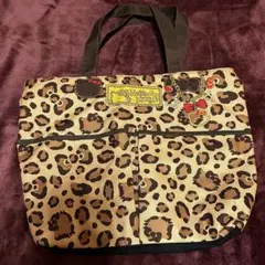 ハローキティ ヒョウ柄 トートバッグ
