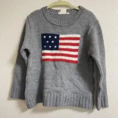 Daddy oh Daddy 【120】セーター グレー