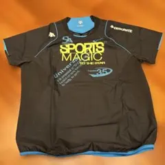 DESCENTE SPORTS MAGIC ウォームアップウェア 黒/青