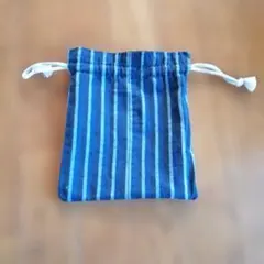 リバーシブル巾着袋　ハンドメイド