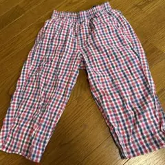 130cm ユニクロ　綿　ハーフパンツ