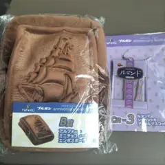 ドキドキくじ　ブルボン　ポーチ・アクリルマスコット　2点セット