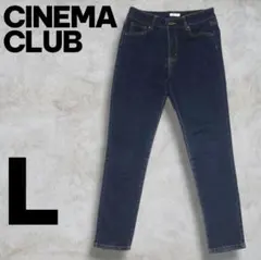 CINEMA CLUB インディゴ スキニー デニム ジーンズ Lのサムネイル