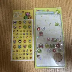 【たまごっち】 シール 2枚セット　タイルシールとボンボンドロップシール