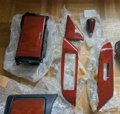 レクサスRX(１０系)ウッドシフトパネル＆ノブ7点セット