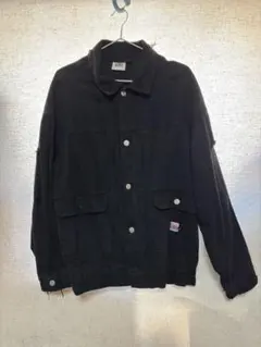 VISION STREET WEAR ブラックデニムジャケット M