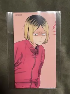 ハイキュー!! 孤爪研磨 ブロマイド　アニメイト購入特典　喜怒哀楽