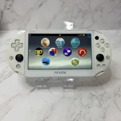 PS Vita 本体 ホワイト ブルー 動作確認済み 初期化 PCH-2000 - メルカリ