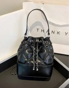 shein キルティングバッグ