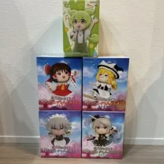 東方project 博麗霊夢　霧雨魔理沙　十六夜咲夜　魂魄妖夢　フィギュア