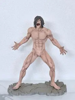 進撃の巨人 一番くじ 壁の外の世界 エレン MEGAIMPACT ラストワン